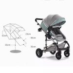 Baby Stroller with Car Seat Baby Stroller 3 in 1 Travel System on Sale (1)