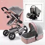 Baby Stroller with Car Seat Baby Stroller 3 in 1 Travel System on Sale (10)