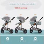 Baby Stroller with Car Seat Baby Stroller 3 in 1 Travel System on Sale (3)