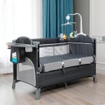 Co Sleeper Bassinet Portable Crib Baby Bed (5)