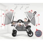 Double Umbrella Stroller for Infant and Toddler (10)