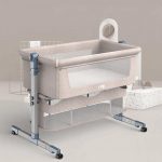 Portable Mini Crib Baby Co Sleeper Attaches to Bed Beside Bassinet (5)