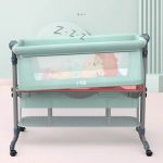 Portable Mini Crib Baby Co Sleeper Attaches to Bed Beside Bassinet (9)