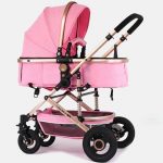 Newborn Baby 2 in 1 Bassinet Stroller Convertible Stroller (1)