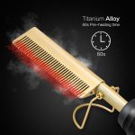2 in 1 Electric Hot Comb Hair Straightener Hair Curl Comb (3)