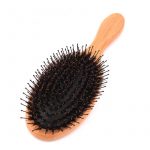 Wooden Hair Brush for All Hair Types Massages Scalp Brush (8)