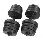 Weight of Dumbbell Sets with 16 Dumbbell Plates 2 In 1 Barbell and Dumbbell
