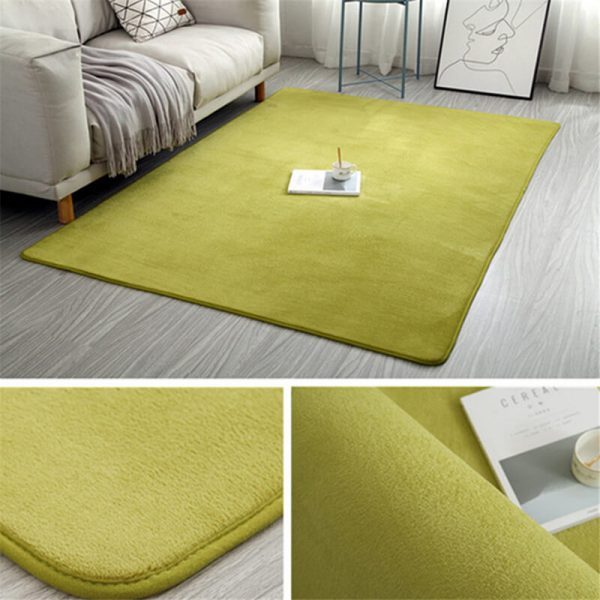 green carpet for living room