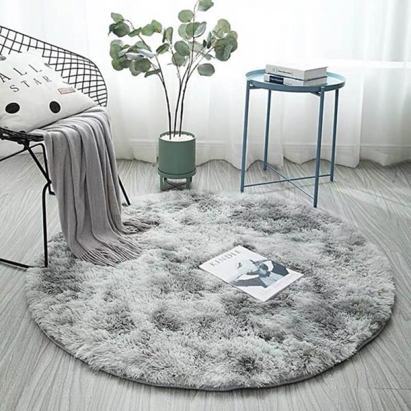 Soft Fluffy Carpet Round Rugs for Living Room