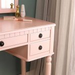 Makeup Vanity Table With Mirror (1)