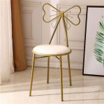white vanity chair with back (2)